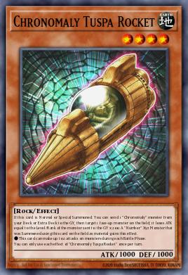 Chronomaly Tuspa Rocket - Art 1