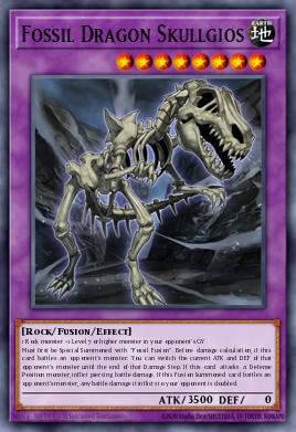 Fossil Dragon Skullgios - Art 1