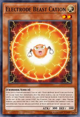 Electrode Beast Cation - Art 1