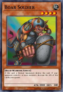 Boar Soldier - Art 1