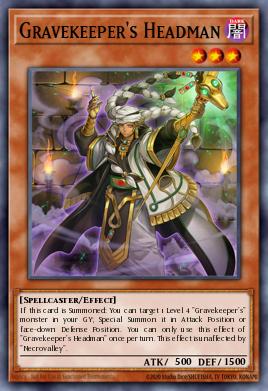 Gravekeeper's Headman - Art 1