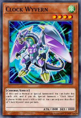 Clock Wyvern - Art 1