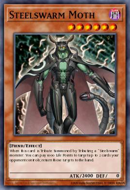 Steelswarm Moth - Art 1