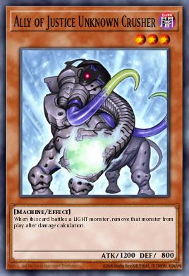 Ally of Justice Unknown Crusher - Art 1