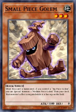 Small Piece Golem - Art 1