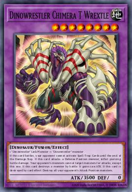 Dinowrestler Chimera T Wrextle - Art 1