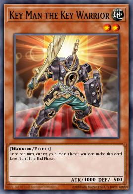 Key Man the Key Warrior - Art 1