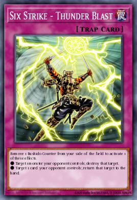 Six Strike - Thunder Blast - Art 1