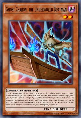 Ghost Charon, the Underworld Boatman - Art 1
