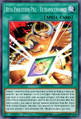 Beta Evolution Pill - Ultranscendance - Art 1