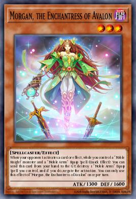 Morgan, the Enchantress of Avalon - Art 1