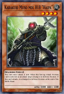 Karakuri Muso mdl 818 "Haipa" - Art 1