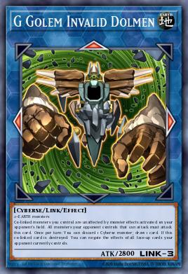 G Golem Invalid Dolmen - Art 1