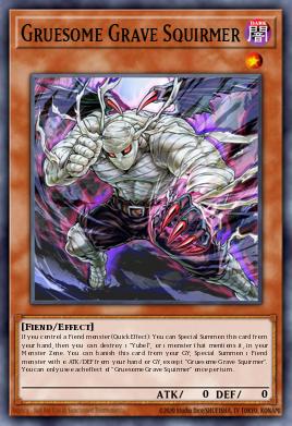 Gruesome Grave Squirmer - Art 1