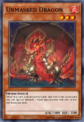 Unmasked Dragon - Art 1