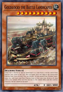 Goldilocks the Battle Landscaper - Art 1