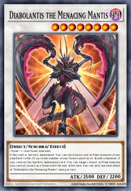 Diabolantis the Menacing Mantis - Art 1