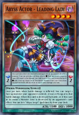 Abyss Actor - Leading Lady - Art 1