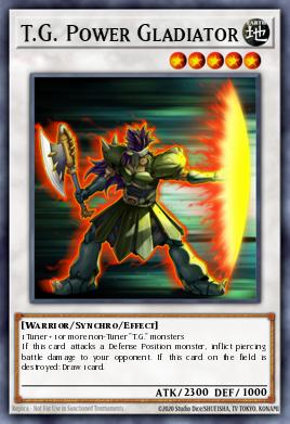 T.G. Power Gladiator - Art 1