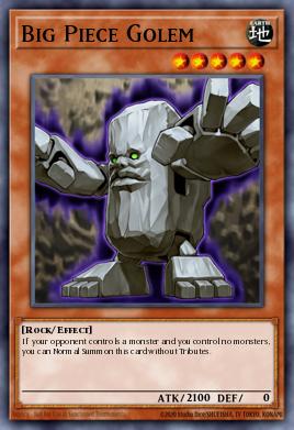 Big Piece Golem - Art 1