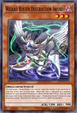 Wizard Buster Destruction Sword - Art 1