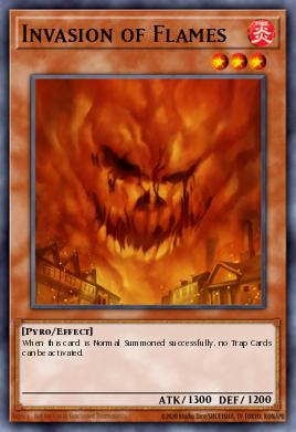 Invasion of Flames - Art 1