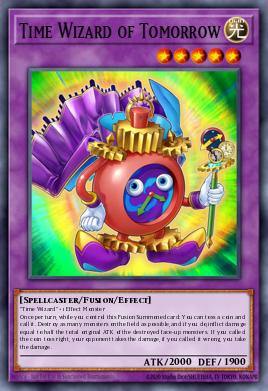 Time Wizard of Tomorrow - Art 1