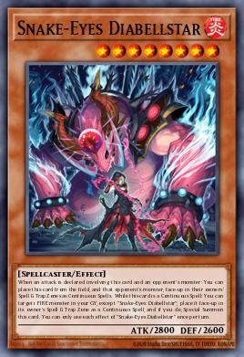 Snake-Eyes Diabellstar - Art 1