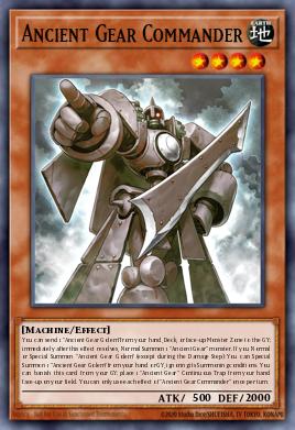 Ancient Gear Commander - Art 1