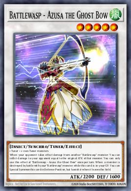 Battlewasp - Azusa the Ghost Bow - Art 1