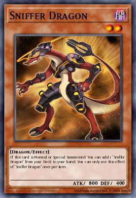 Sniffer Dragon - Art 1