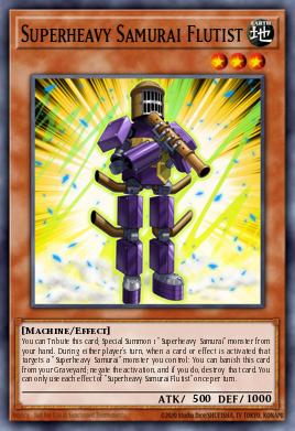 Superheavy Samurai Flutist - Art 1