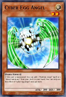 Cyber Egg Angel - Art 1