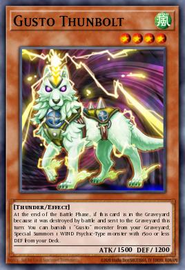 Gusto Thunbolt - Art 1