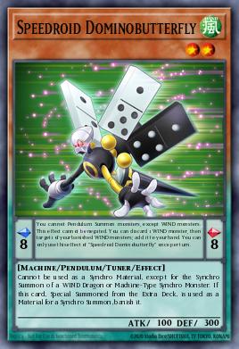 Speedroid Dominobutterfly - Art 1