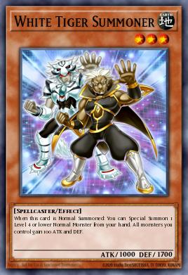 White Tiger Summoner - Art 1