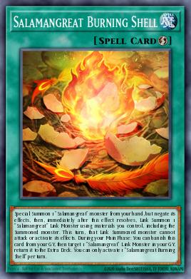 Salamangreat Burning Shell - Art 1