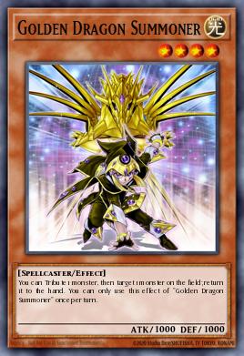 Golden Dragon Summoner - Art 1