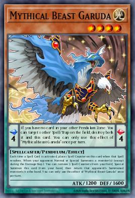 Mythical Beast Garuda - Art 1