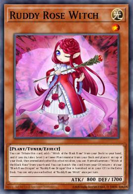 Ruddy Rose Witch - Art 1