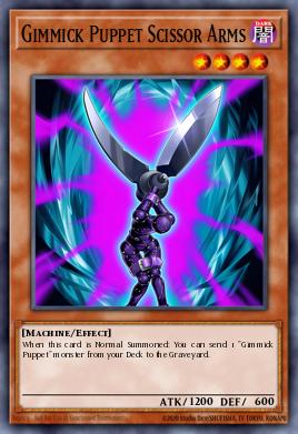 Gimmick Puppet Scissor Arms - Art 1