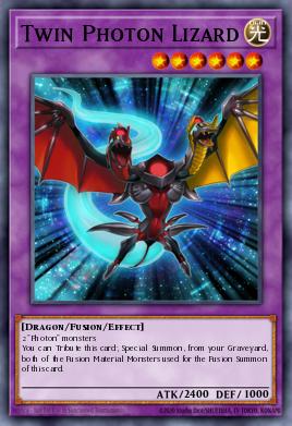 Twin Photon Lizard - Art 1