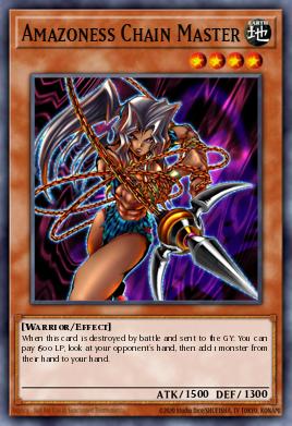 Amazoness Chain Master - Art 1