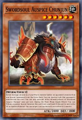 Swordsoul Auspice Chunjun - Art 1