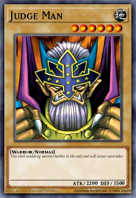 Judge Man - Art 1