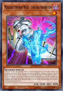 Meklord Emperor Wisel - Synchro Absorption - Art 1
