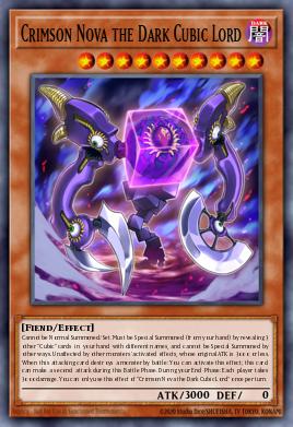 Crimson Nova the Dark Cubic Lord - Art 1