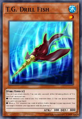 T.G. Drill Fish - Art 1