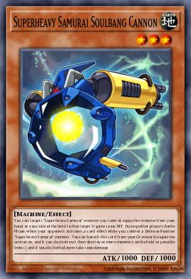 Superheavy Samurai Soulbang Cannon - Art 1