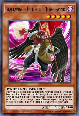 Blackwing - Hillen the Tengu-wind - Art 1